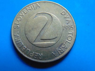 SLOVENIA -2 TOLARJA 1995 foto
