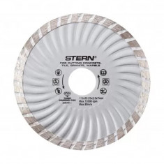 Disc diamantat turbo Stern, 115 x 2.2 x 7 mm