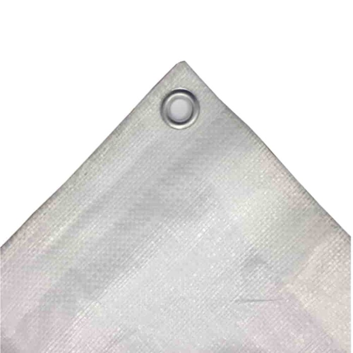 Prelată de protecție 10x16m (160m&sup2;) albă, 180 g/m&sup2;, impermeabilă și rezistentă UV
