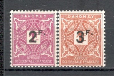 Dahomey.1927 Ornament-supr. MD.76 foto