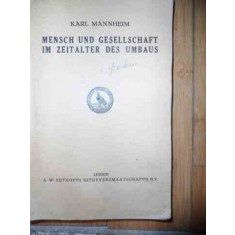 Mensch Und Gesellschaft Im Zeitalter Des Umbaus - Karl Mannheim ,535130