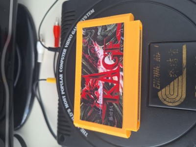 Kage, caseta discheta clasica cu joc pentru consola TV foto