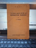 Terminologia gimnasticii suedeze - J. G. Thulin