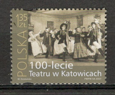 Polonia.2007 100 ani Teatrul silezian Katowice MP.473 foto
