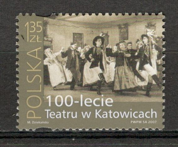Polonia.2007 100 ani Teatrul silezian Katowice MP.473