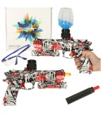 Pistol cu bile de gel și gloanțe de spumă, alimentat cu baterie, USB, 550 buc. bile, 7-8 mm