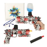 Pistol cu bile de gel și gloanțe de spumă, alimentat cu baterie, USB, 550 buc. bile, 7-8 mm