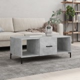 Cumpara ieftin Măsuță de cafea, gri beton, 102x50x40 cm, lemn prelucrat