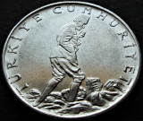 Cumpara ieftin Moneda 2 1/2 LIRE - TURCIA, anul 1977 *cod 186 = excelenta, Europa