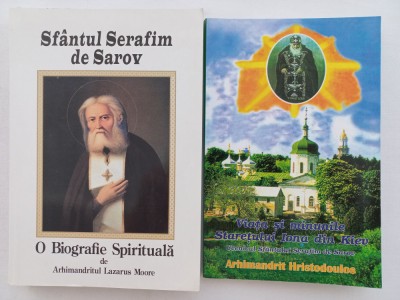 SFANTUL SERAFIM DE SAROV- LAZARUS MOORE+ VIATA SI MINUNILE STARETULUI IONA DIN foto