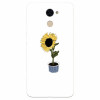 Husa silicon pentru Huawei Enjoy 7 Plus, Sun Flower