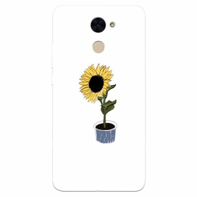 Husa silicon pentru Huawei Nova Lite Plus, Sun Flower foto