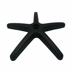 Baza pentru scaun directorial, plastic, neagra, 48 cm