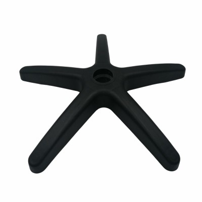 Baza pentru scaun directorial, plastic, neagra, 48 cm foto