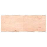 vidaXL Blat masă 160x60x(2-6) cm lemn stejar netratat contur organic