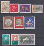IRAN 1964/1968/1969 SPORT SERII MNH