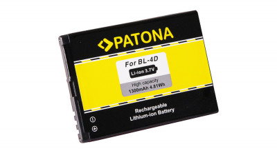 Baterie Nokia E5 E7 N8 N97 mini 808 Pure View BL-4D, BL4D 1300mAh Li-Ion - Patona foto