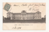 FV1 -Carte Postala -FRANTA- Caen, L&#039;Ecole Normale d&#039;Instituteurs, circulata 1904, Fotografie