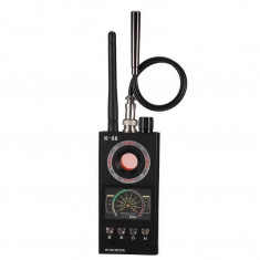 Resigilat Detector Aparate Spionaj Techstar® K68, Profesional, Detecteaza Camere, Dispozitive GSM, Microfoane, Localizatoare GPS ,Reportofoane