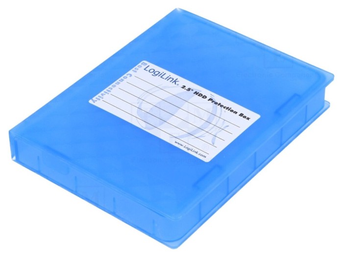 Carcasă HDD 2.5" plastic albastru