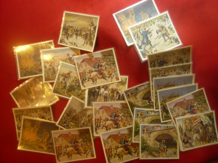 Colectie 25 cartonase - Premii la Tigarile Eckstein Germania - Viata lui Freder