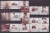 ROMANIA 2016-Lp 2097a-Romani geniali-Serie de 6 timbre cu vinieta MNH, Nestampilat