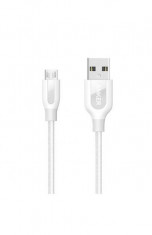 Cablu de date Anker Premium PowerLine+ Nylon MicroUSB 0.91m Alb foto