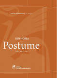 Postume (vol. I-III), cartea romaneasca
