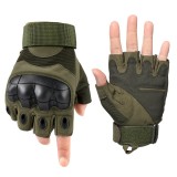 Manusi tactice militare DEPOX&reg;, Total Survivor, protectii articulate, nylon, kaki, XL