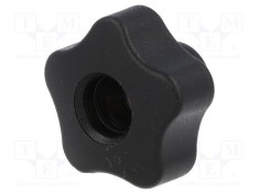 Buton de reglare ELESA GANTER &Oslash; 32mm Filet M6 H 23mm