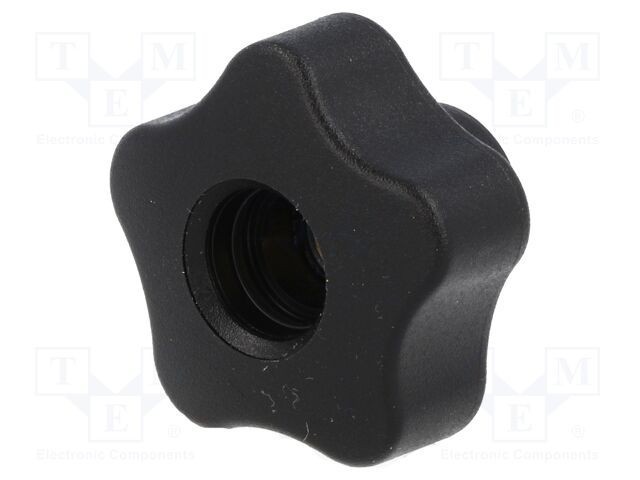 Buton de reglare ELESA GANTER &Oslash; 32mm Filet M6 H 23mm