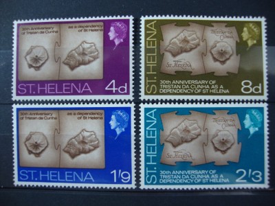 ST.HELENA SERIE ELISABETA II MH foto