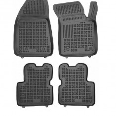 Set covorase auto din cauciuc Alfa Romeo Giulietta (940), 05.2010-, negru, presuri tip tavita, Rezaw 202504, Aftermarket