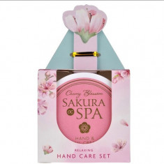 Set ingrijire maini si unghii Sakura Spa Cherry Blosom, Accentra 6057816, 50 ml