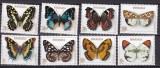 Rwanda 1979 fauna fluturi MI 974-981 MNH