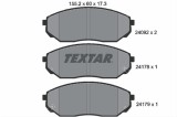 Set placute frana TEXTAR 2409201