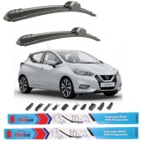Cumpara ieftin Ștergătoare Nissan Micra K14 (2017&ndash;2023) TeamCar&reg; &ndash; Set față