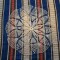 Macrame (mileu) de culoare alba cu diametrul de 38 centimetri