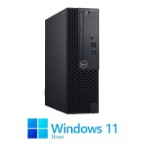 Calculatoare Dell OptiPlex 3060 SFF, Hexa Core i5-8500, 8GB, 256GB SSD, Win 11 Home