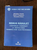 Alexandru Timotin Florin T. Tanasescu Remus Radulet Contributii romanesti la dezvoltarea terminologiei electrotehnice