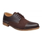 Cumpara ieftin Oferta marimea 40 Pantofi barbati casual din piele naturala, Maro - L858MM