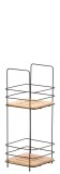 Cumpara ieftin Raft pardoseala 2 polite fier bambus 16,5 x 15,5 x 40 cm