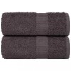 Gossi prosoape pentru oaspeti 2 buc antracit 360 g/m2 100% bumbac