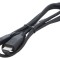 Cablu de conectare negru 1m