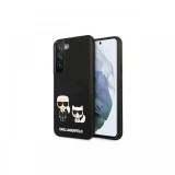 Husa Samsung Galaxy S22 Plus Karl Lagerfeld Silicon Karl &amp; Choupette Negru