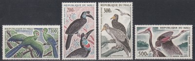 Mali 1965 - Păsări. PA, Cota 42.50 EURO, MNH foto
