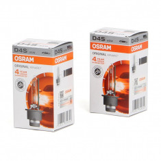 Set 2 Buc Bec Xenon Osram D4S Original 42V 35W P32d-5 66440