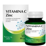 VITAMINA C+ZINC 20CPR, Viva Pharma