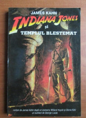 INDIANA JONES SI TEMPLUL BLESTEMAT - JAMES KAHN foto