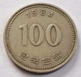 Coreea de Sud, 100 Won 1984, Asia
